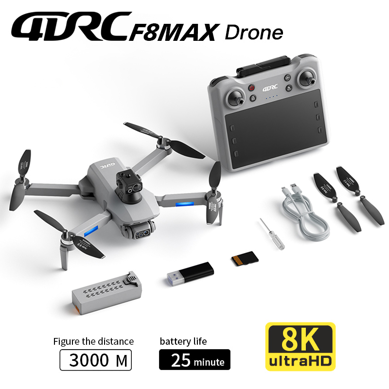 F8 max gps drone profissional  - Drone Kit Professional avaliação e preço